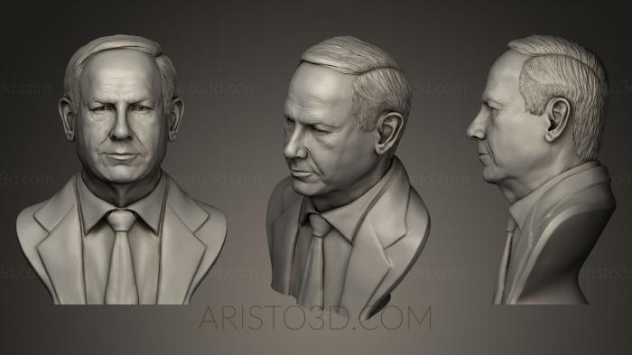 Busts and bas-reliefs of famous people (BUSTC_0052) 3D model for CNC machine